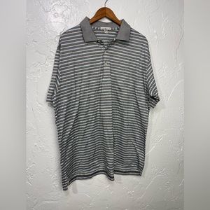 Peter Millar Men's Striped Polo Size XL